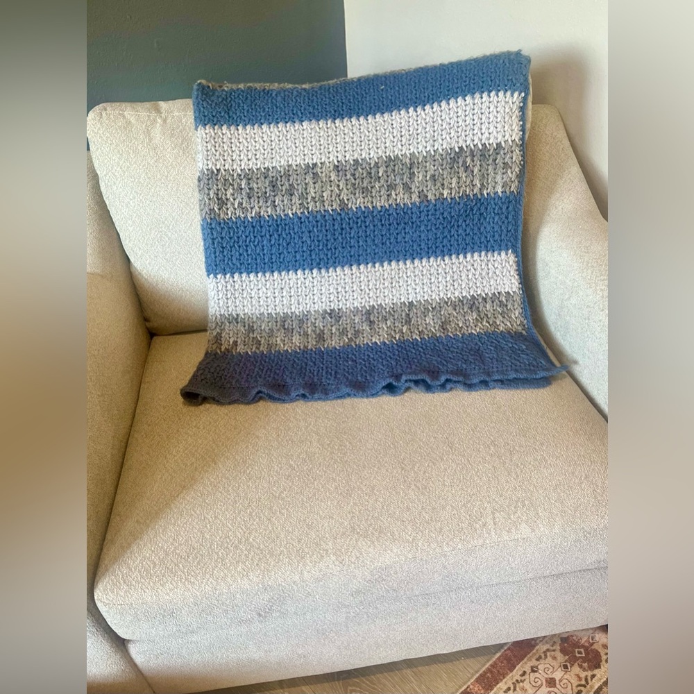 Handmade Crochet Afghan Throw Blanket